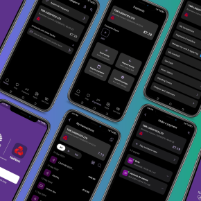 Purple App Phone Mockup Sales Marketing Presentation (1)