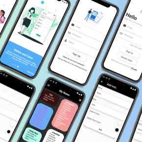 Purple App Phone Mockup Sales Marketing Presentation