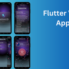 Blue Modern New App Announcement Facebook Cover