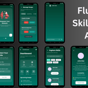 Blue Modern New App Announcement Facebook Cover (4)