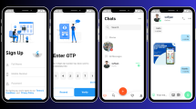 Purple Pink Gradient Mobile Application Presentation